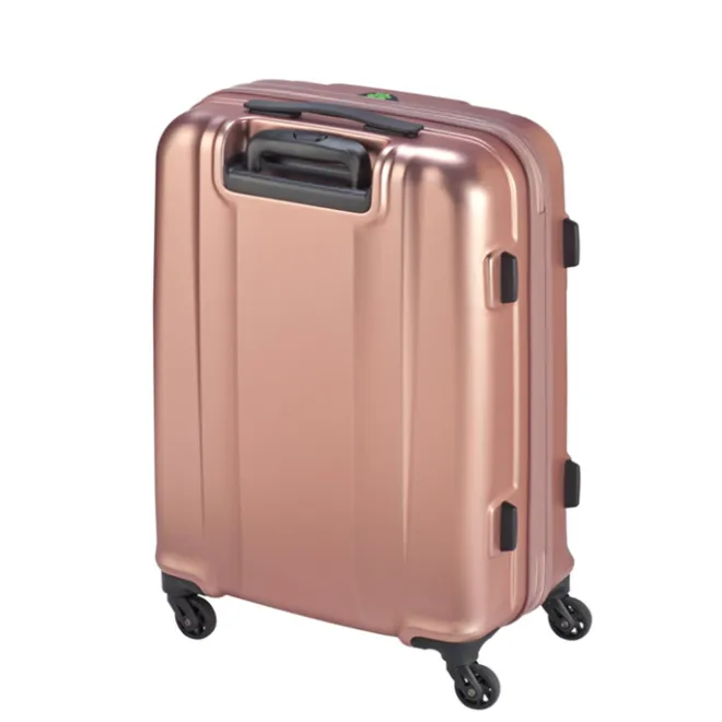Online Princess Traveller Sumatra TSA Recycled PET Trolley L pink