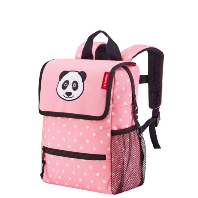 Discount Reisenthel Backpack Kids Panda dots pink