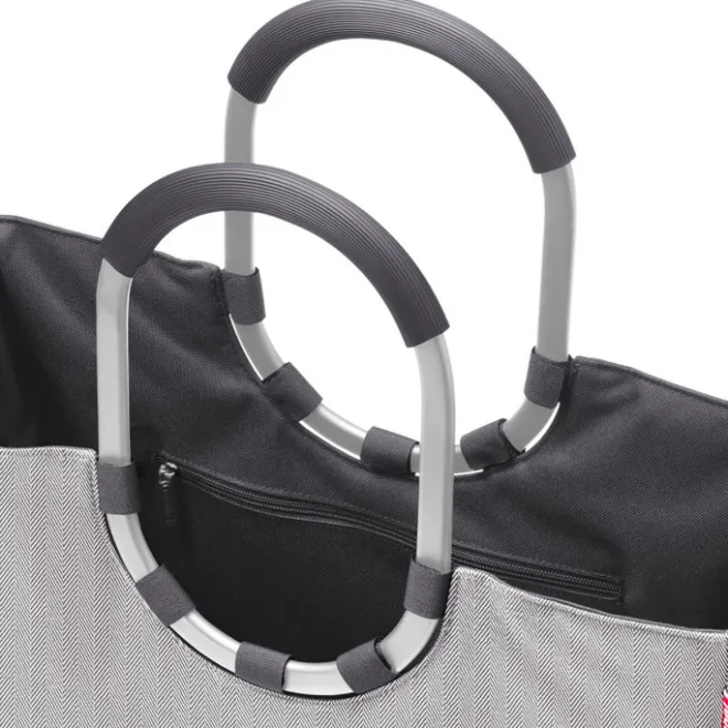 Outlet Reisenthel Loopshopper L herringbone grey