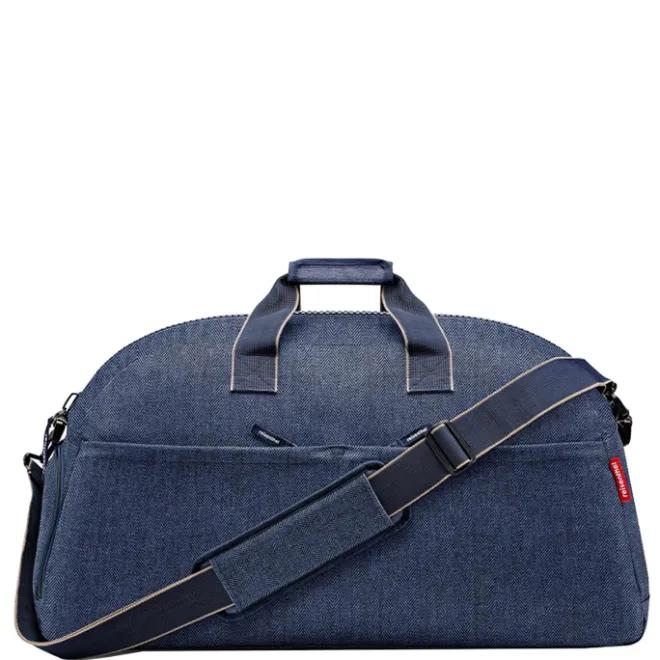 Hot Reisenthel Overnighter Plus Duffle herringbone dark blue