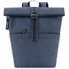 Best Reisenthel Rolltop Backpack herringbone dark blue