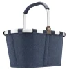 Hot Reisenthel Shopping Carrybag herringbone dark blue