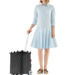 New Reisenthel Shopping Carrycruiser frame twist sky rose