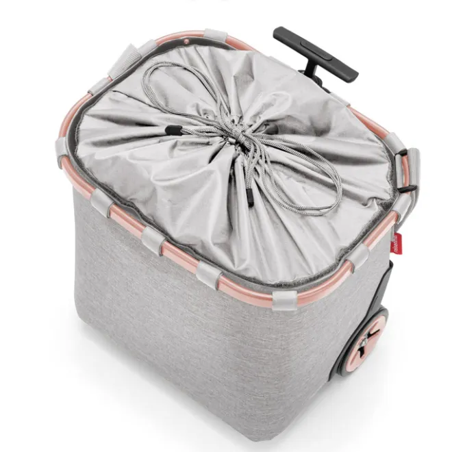 New Reisenthel Shopping Carrycruiser frame twist sky rose