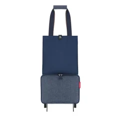 Online Reisenthel Shopping Foldable Trolley herringbone dark blue