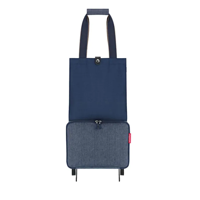 Online Reisenthel Shopping Foldable Trolley herringbone dark blue