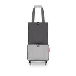 Discount Reisenthel Shopping Foldable Trolley herringbone grey