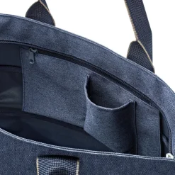 Sale Reisenthel Shopping Shopper e1 herringbone dark blue