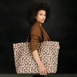 Discount Reisenthel Shopping Shopper XL leo macchiato