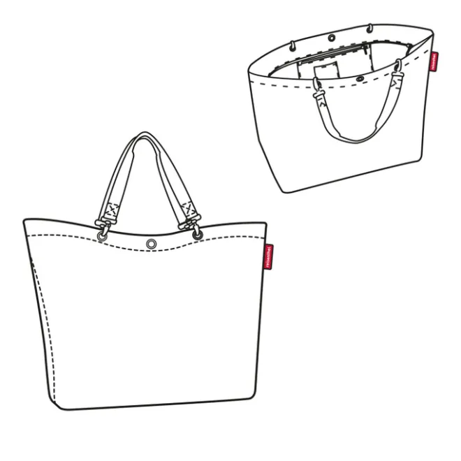 Discount Reisenthel Shopping Shopper XL twist sky rose