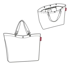 Best Reisenthel Shopping Shopper XL herringbone sand