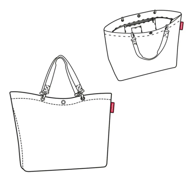 Best Reisenthel Shopping Shopper XL herringbone sand