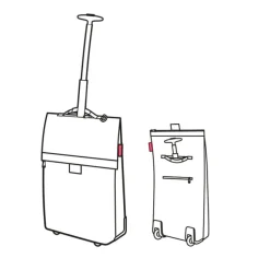 Best Reisenthel Shopping Trolley M twist silver