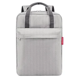 Discount Reisenthel Travelling Allday Backpack M herringbone grey