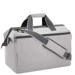Discount Reisenthel Travelling Allrounder L Pocket herringbone grey