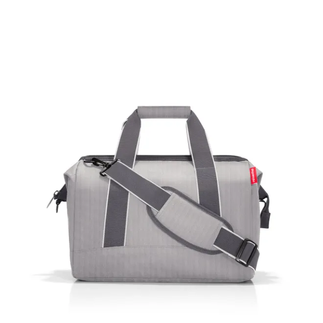 Best Reisenthel Travelling Allrounder M herringbone grey