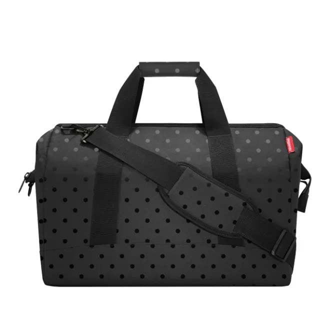 Reisenthel Travelling Allrounder L glossy dots black