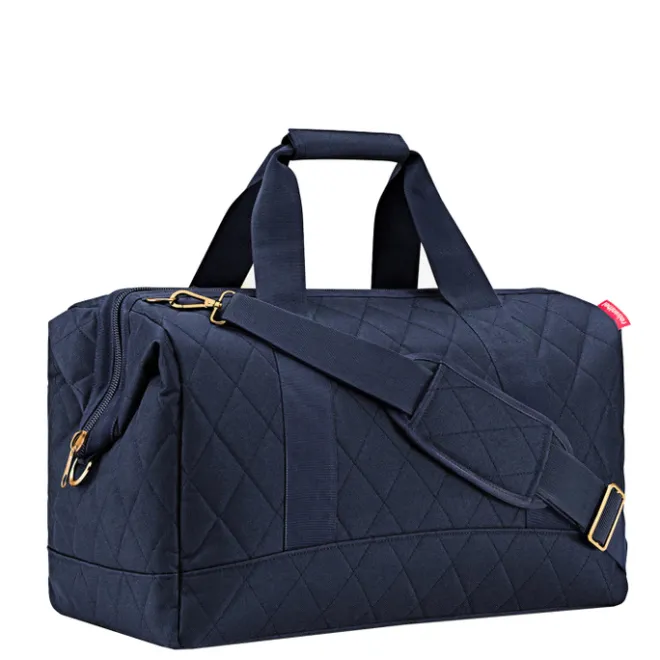 Best Reisenthel Travelling Allrounder L rhombus midnight gold