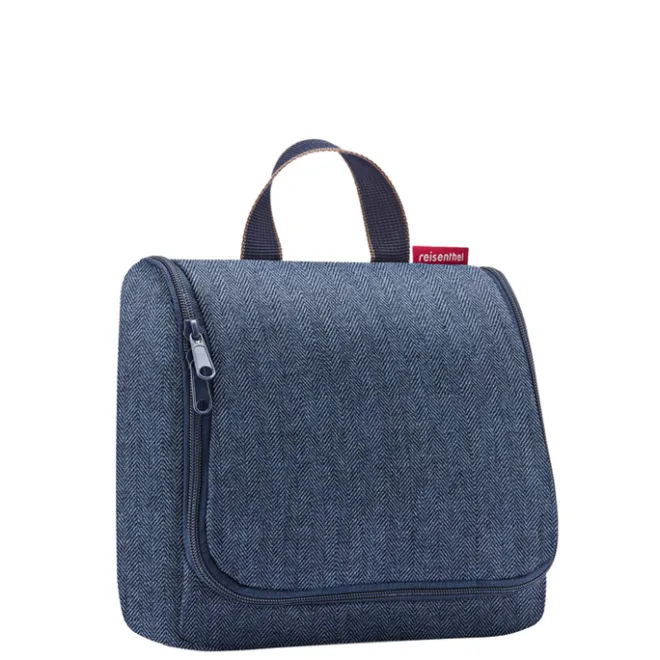 Sale Reisenthel Travelling Toiletbag herringbone dark blue