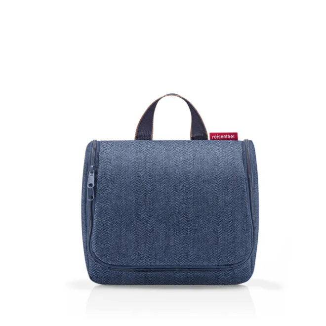 Sale Reisenthel Travelling Toiletbag herringbone dark blue