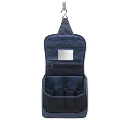 Sale Reisenthel Travelling Toiletbag herringbone dark blue