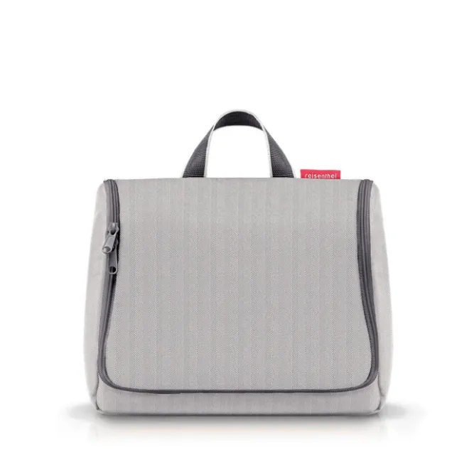 Best Reisenthel Travelling Toiletbag XL herringbone grey