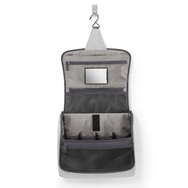 Best Reisenthel Travelling Toiletbag XL herringbone grey