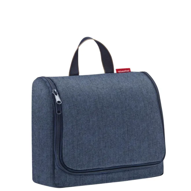 Sale Reisenthel Travelling Toiletbag XL herringbone dark blue