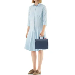 Sale Reisenthel Travelling Toiletbag XL herringbone dark blue