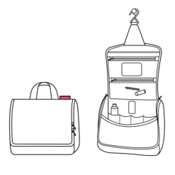 Hot Reisenthel Travelling Toiletbag twist silver