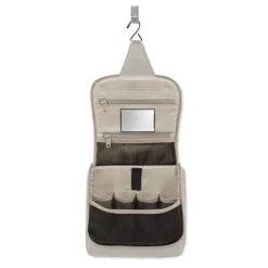 Hot Reisenthel Travelling Toiletbag herringbone sand