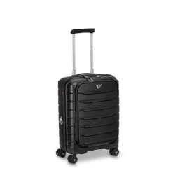 Clearance Roncato B-Flying Cabin Trolley 55 with Front Pocket nero