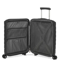 Clearance Roncato B-Flying Cabin Trolley 55 with Front Pocket nero