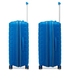 New Roncato B-Flying Expandable Trolley 68 cobalt blue