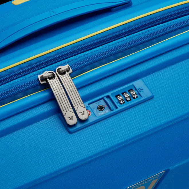 New Roncato B-Flying Expandable Trolley 68 cobalt blue