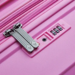 New Roncato B-Flying Expandable Trolley 78 spot pink