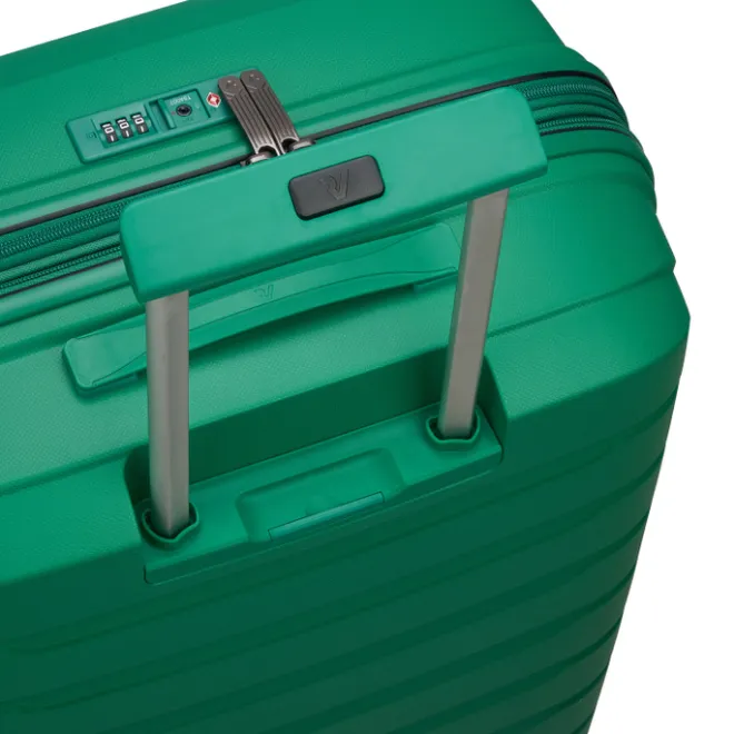 New Roncato B-Flying Expandable Trolley 55 brilliant green