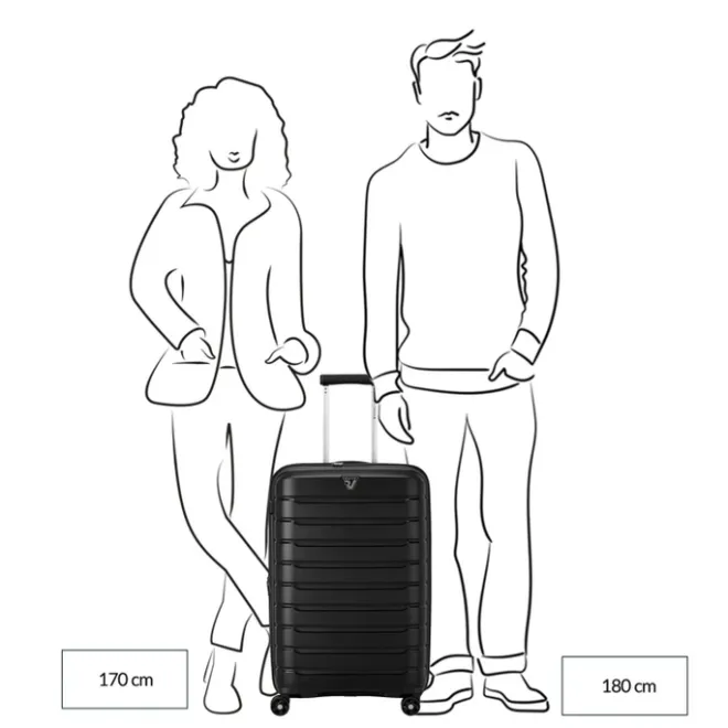 Sale Roncato B-Flying Expandable Trolley 68 salvia