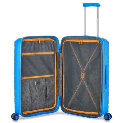 Hot Roncato B-Flying Expandable Trolley 68 spot sky blue