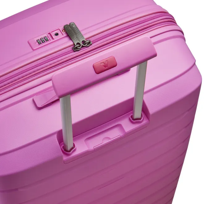 Discount Roncato B-Flying Expandable Trolley 55 spot pink