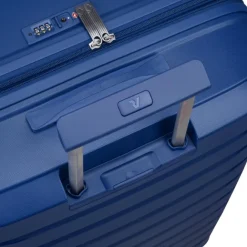 Clearance Roncato B-Flying Expandable Trolley 68 blu notte