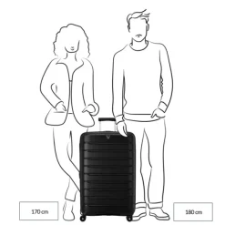 Outlet Roncato B-Flying Expandable Trolley 78 salvia