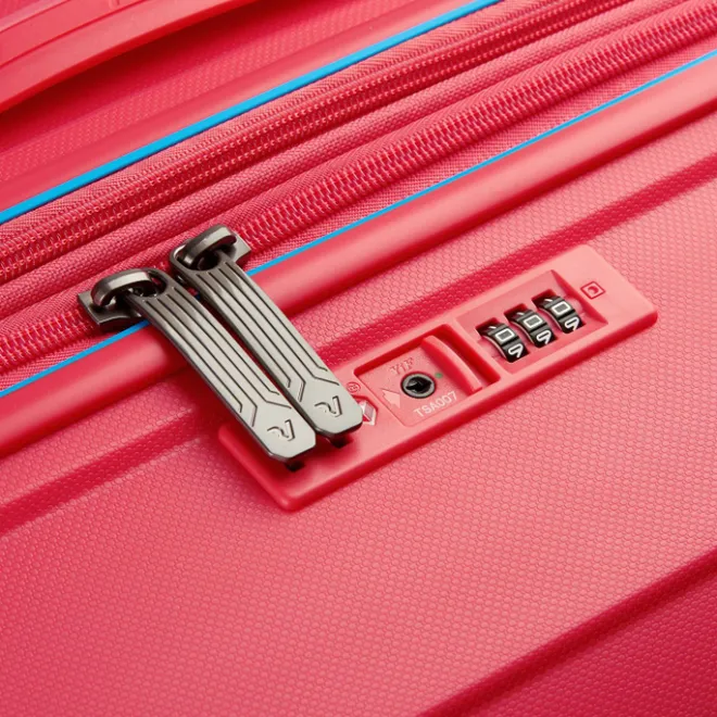 Best Roncato B-Flying Expandable Trolley 55 spot radiant red