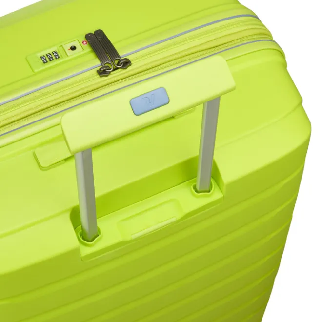 Discount Roncato B-Flying Expandable Trolley 55 spot cyber lime