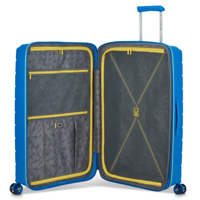 Discount Roncato B-Flying Move Expandable Trolley 78 cobalt blue