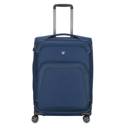 Discount Roncato Gateway 4 Wheel Trolley 66 Expandable blue