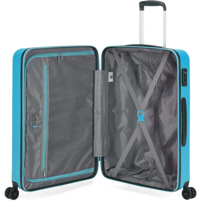 Hot Roncato Ibiza Medium Trolley 65 turchese