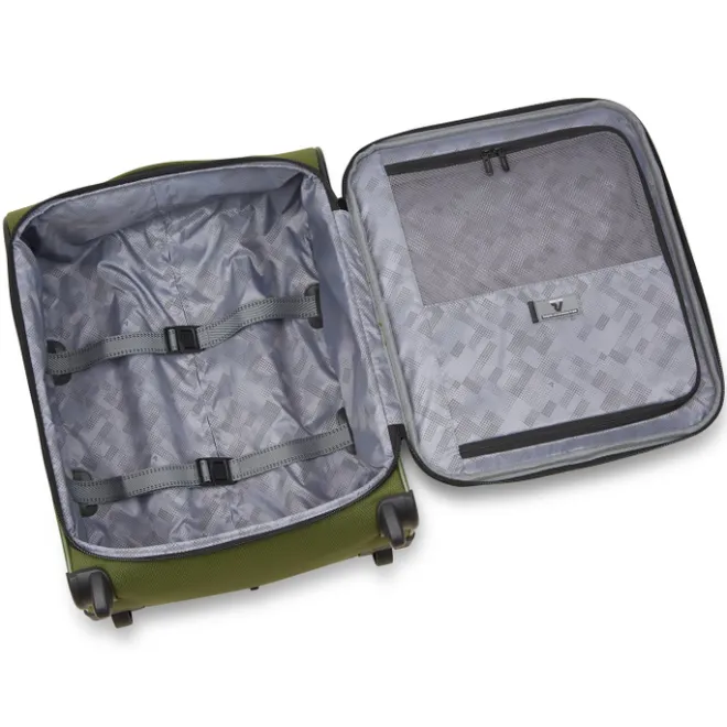 Outlet Roncato Ironik 2.0 Underseater Trolley 45 verde militare