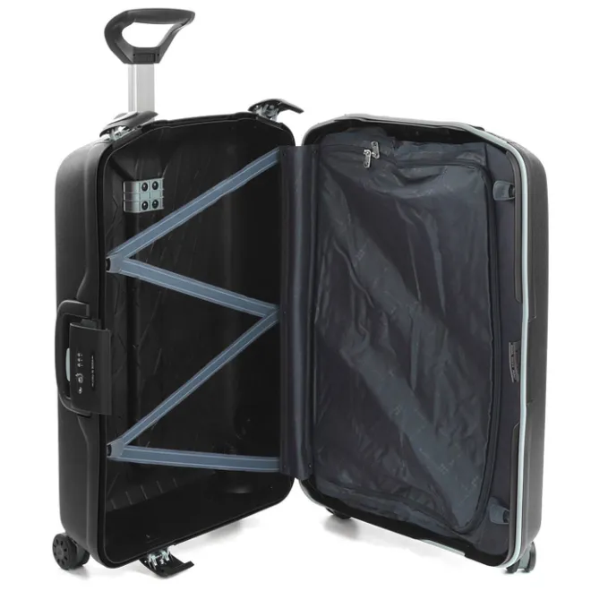 New Roncato Light 4 Wiel Trolley 75 nero