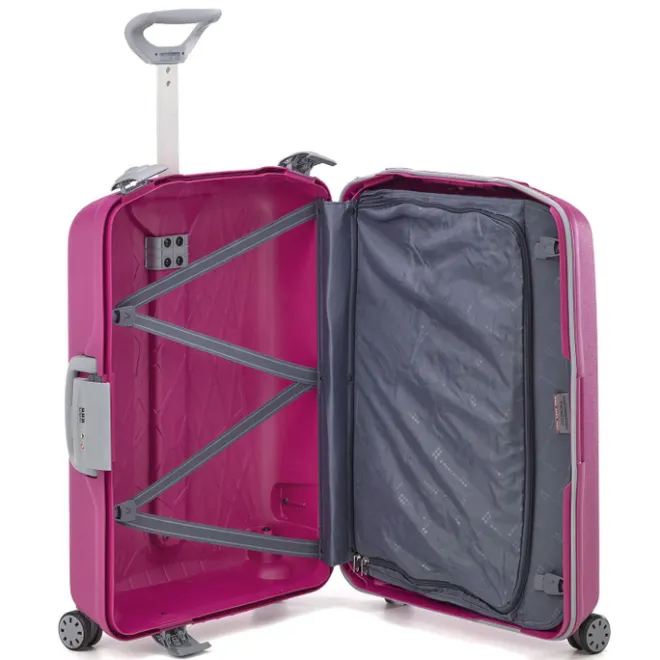 Best Roncato Light 4 Wiel Trolley 68 magenta